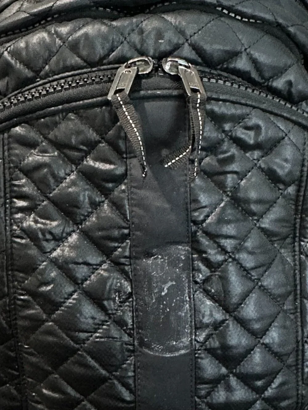 Oliver Thomas Kaden Quilted Black Backpack